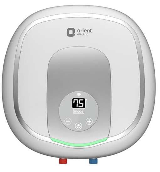 Orient Aquator+ Iot|10L storage water heater|Iot enabled - smart energy saving |5 star ENERGY SAVING rating |8 bar pressure compatibility|suitable for high-rise buildings